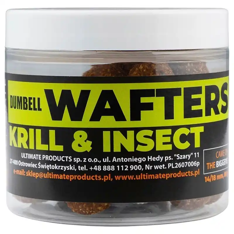 Najwyższa jakość | Dumbells Ultimate Products Krill Insects Wafters 14/18mm
