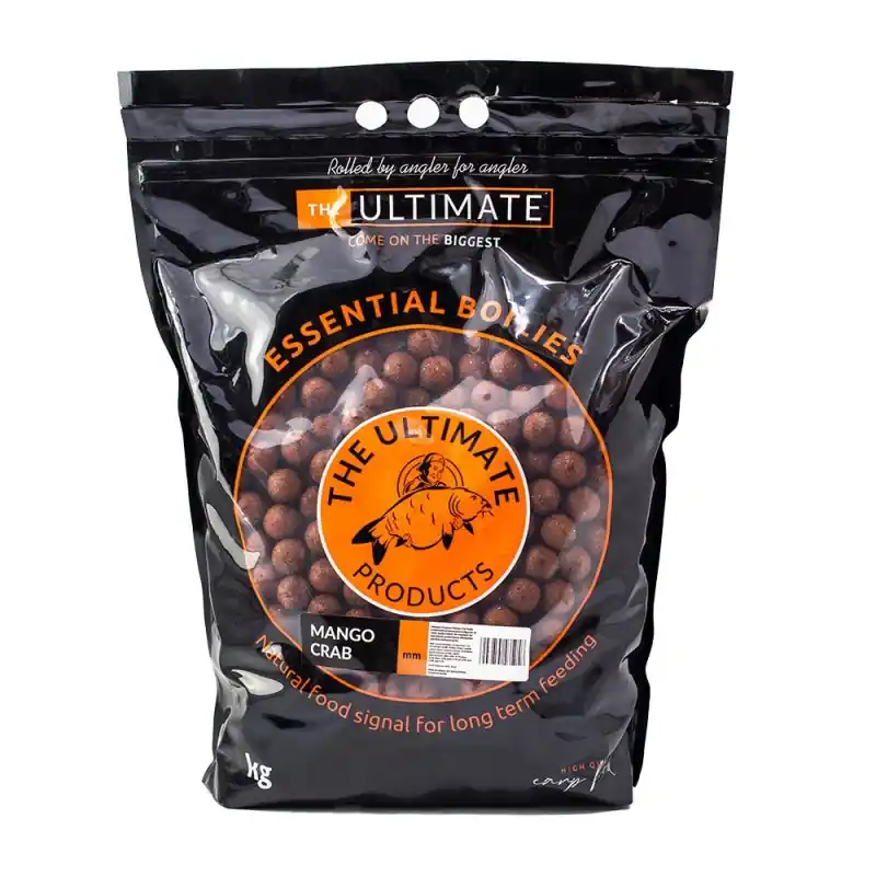 Szybka wysyłka | Kulki Ultimate Products Essential Boilies Crab Mango 20mm 10kg