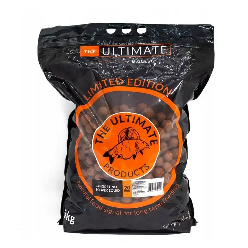 Produkt premium - Kulki Ultimate Products Langostino Scopex Squid 20mm 5kg