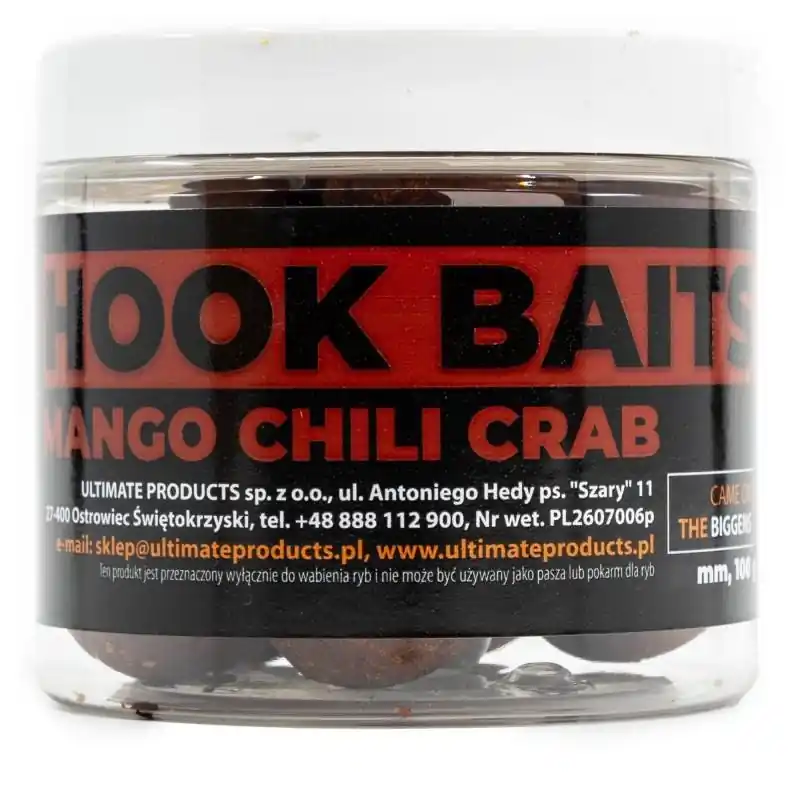 Kulki Ultimate Products Mango Chili Crab Hookbaits 24mm | Cena producenta