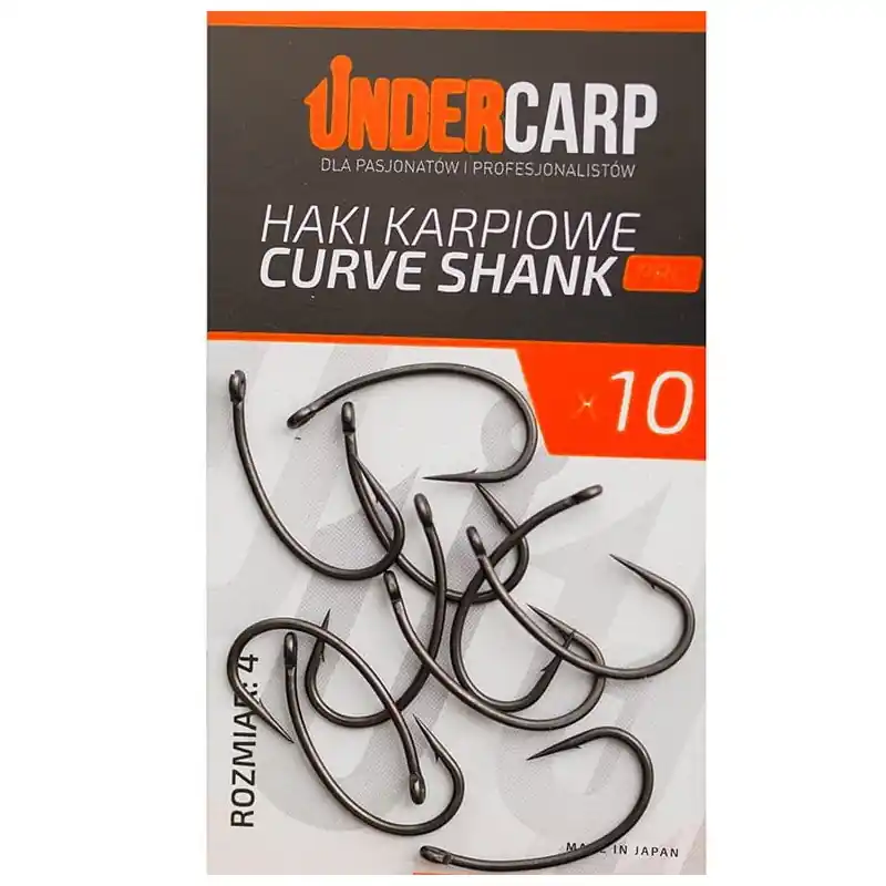 Under Carp Haki Karpiowe Curve Shank 4 PRO | Zapasy na wyczerpaniu
