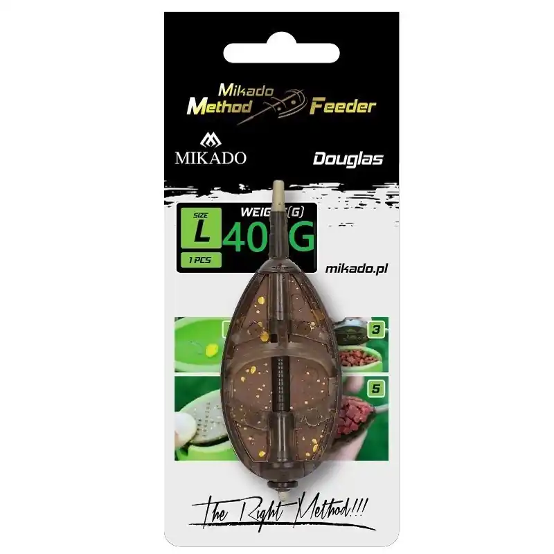 Koszyk Mikado Method Feeder Douglas L 40g | Nowość w ofercie
