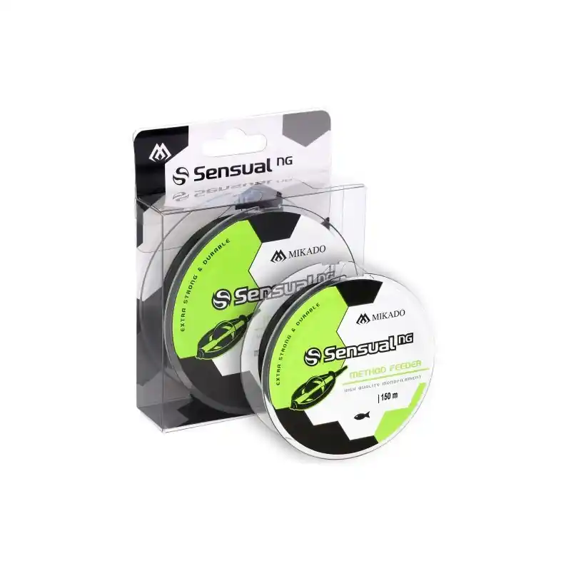 Żyłka do metody Mikado Sensual N.G. Method Feeder 0,24mm 150m Czarna | Jakość premium
