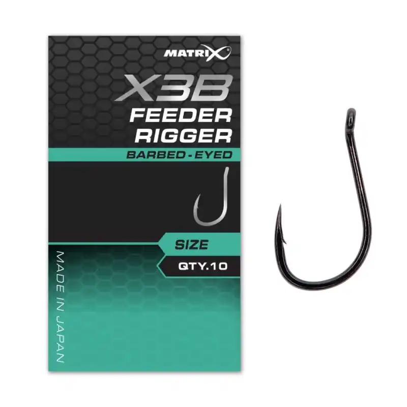 Kupuj bezpiecznie - Haczyki Matrix X3B Feeder Rigger 14 Barbed