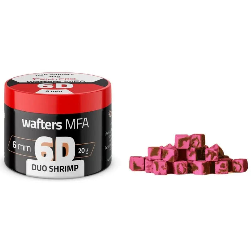 Ostatnie dni promocji | Przynęta MatchPro 6D MFA Wafters 6x6mm 20g Duo Shrimp