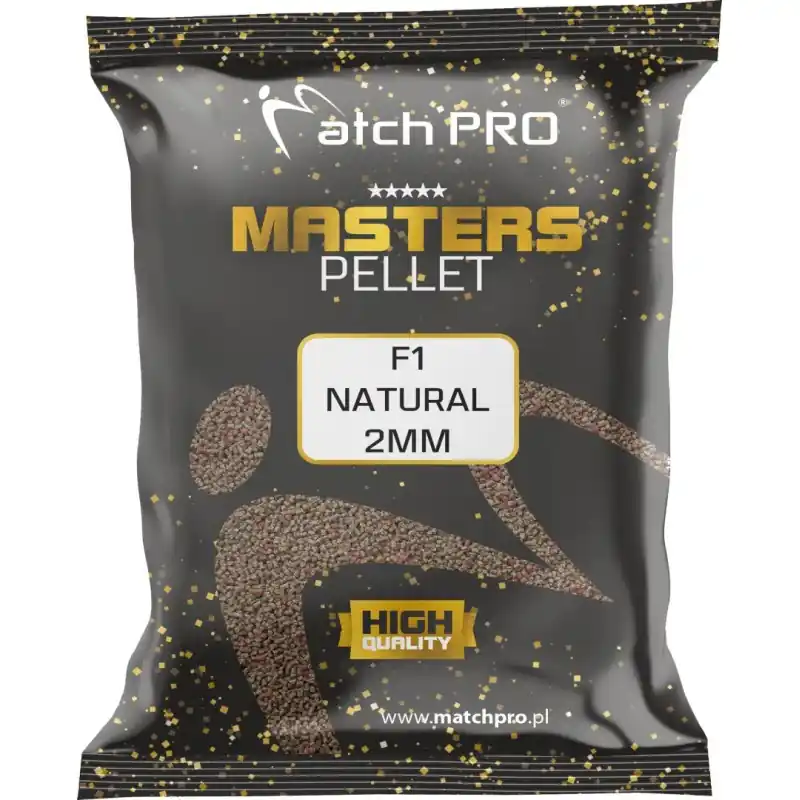 Wysoka jakość | Pellet MatchPro Masters 2mm F1 Natural 700g