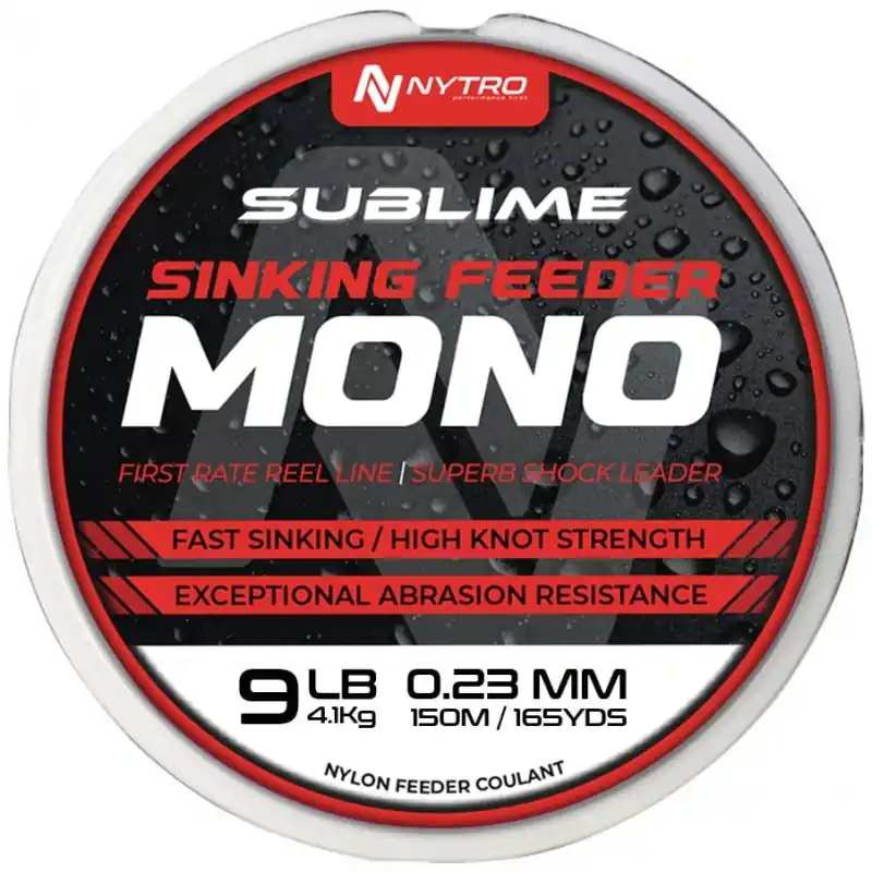 Żyłka Nytro Sublime Sinking Feeder Mono 0,23mm 150m | Wygodne zakupy