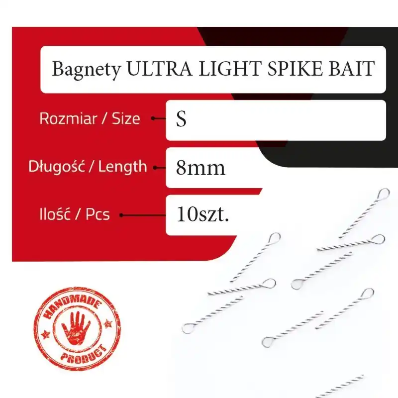Bagnety MatchPro Ultra Light Spike Bait 8mm - Promocja kończy się wkrótce