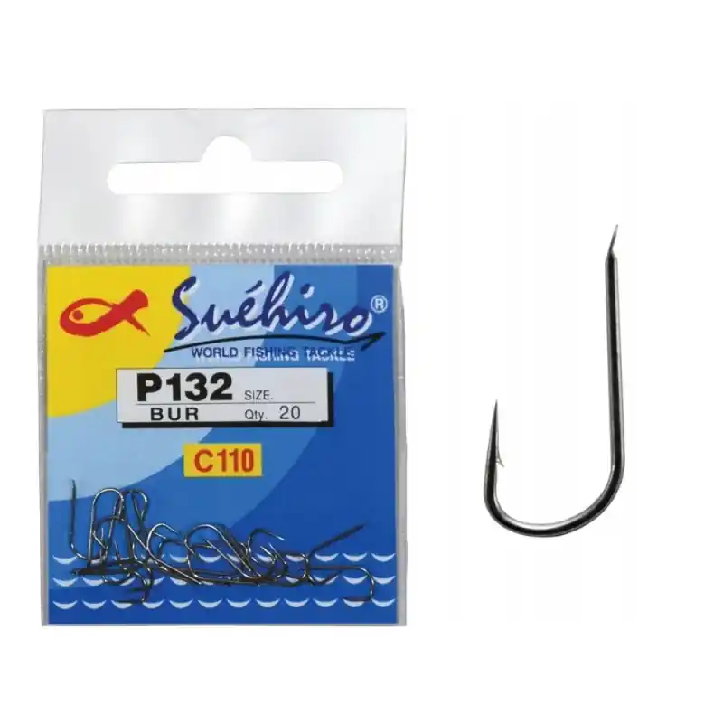 Haczyki MILO P132 Suehiro BUR 20szt. Nr16 - Bezpośrednio od producenta
