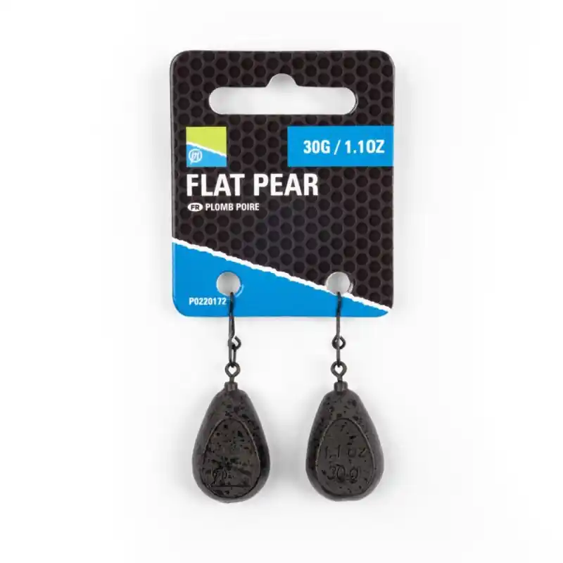 W sprzedaży - Ciężarki Preston Flat Pear Leads 30g 2szt.