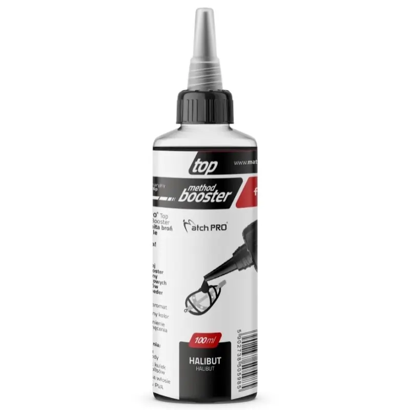 Booster MatchPro Top Method 100ml Halibut | Oszczędź więcej