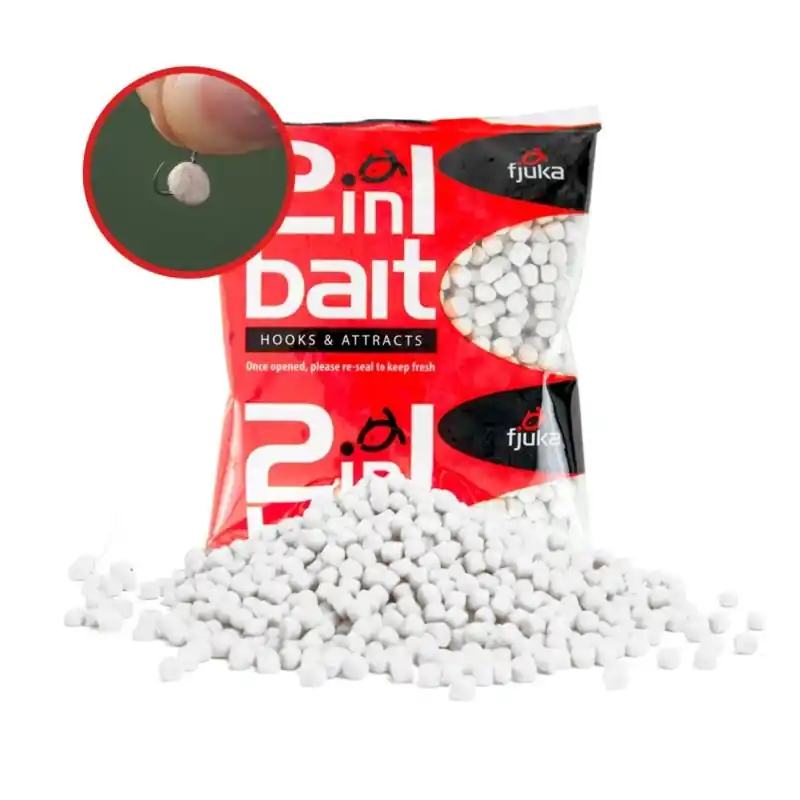 Pellet Fjuka Original 2in1 Bait 5mm 195g White | Top produkt