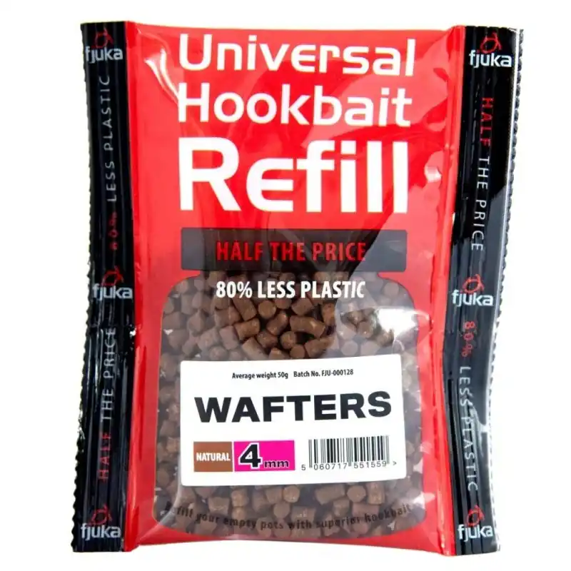 Dobra cena | Przynęta Fjuka Wafters Natural Refill 4mm 50g