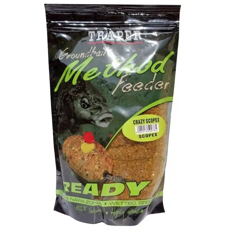 Klienci polecają - Zanęta Traper Method Feeder Ready 750g Scopex