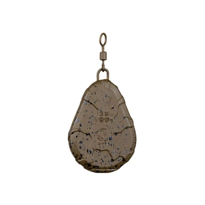 Ciężarek z krętlikiem Nash Super Flat Pear Swivel Lead 3.5oz/99gr T2404 - Top produkt