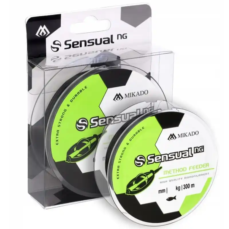 Żyłka do metody Mikado Sensual N.G. Method Feeder 0,28mm 300m Czarna | Jakość premium