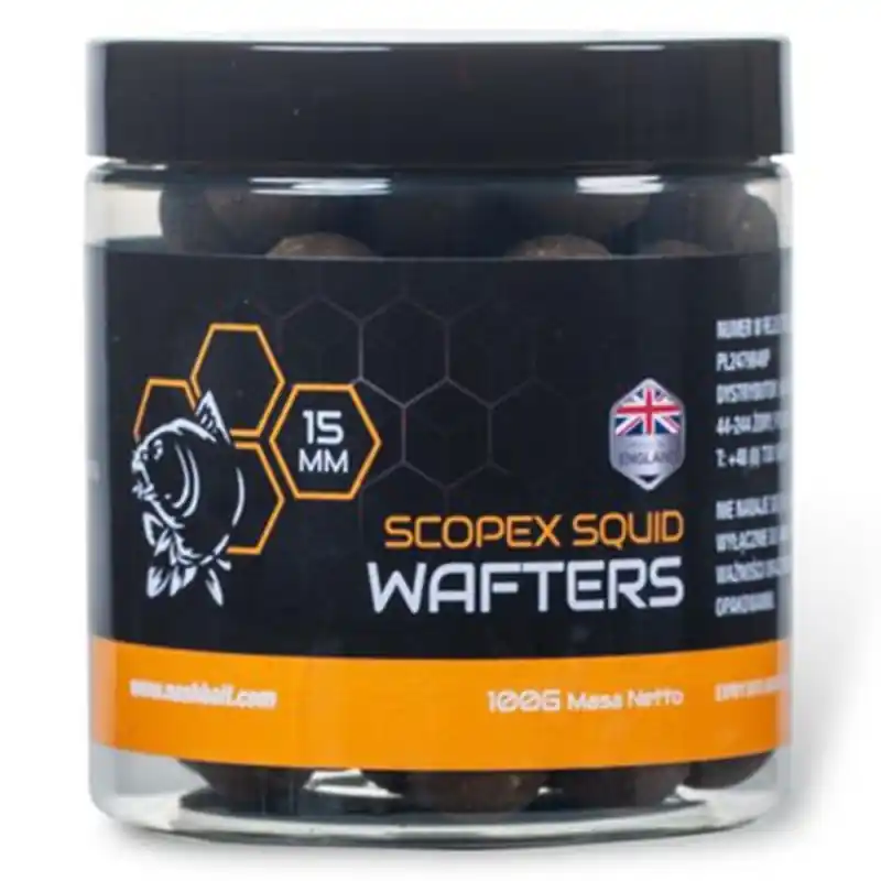 Ekstra rabat | Kulki Nash Scopex Squid Wafters 15mm 100g B6346