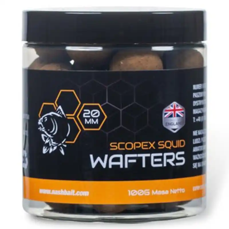 Nowość w sprzedaży | Kulki Nash Scopex Squid Wafters 20mm 100g B6347