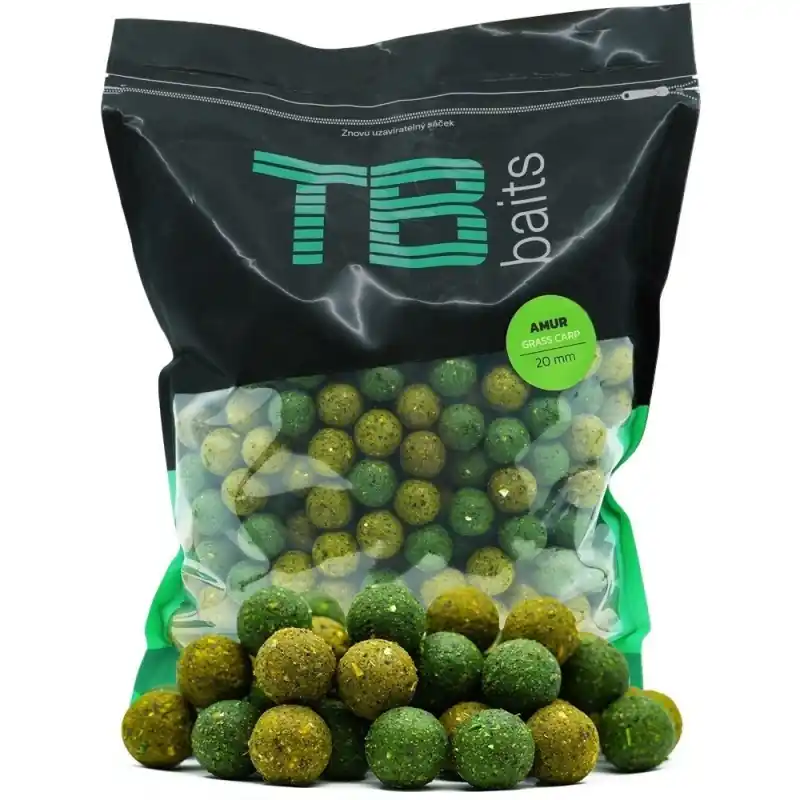 Wyprzedaż zapasów | Kulki TB Baits Boilie Grass Carp 2,5kg 20mm Amur