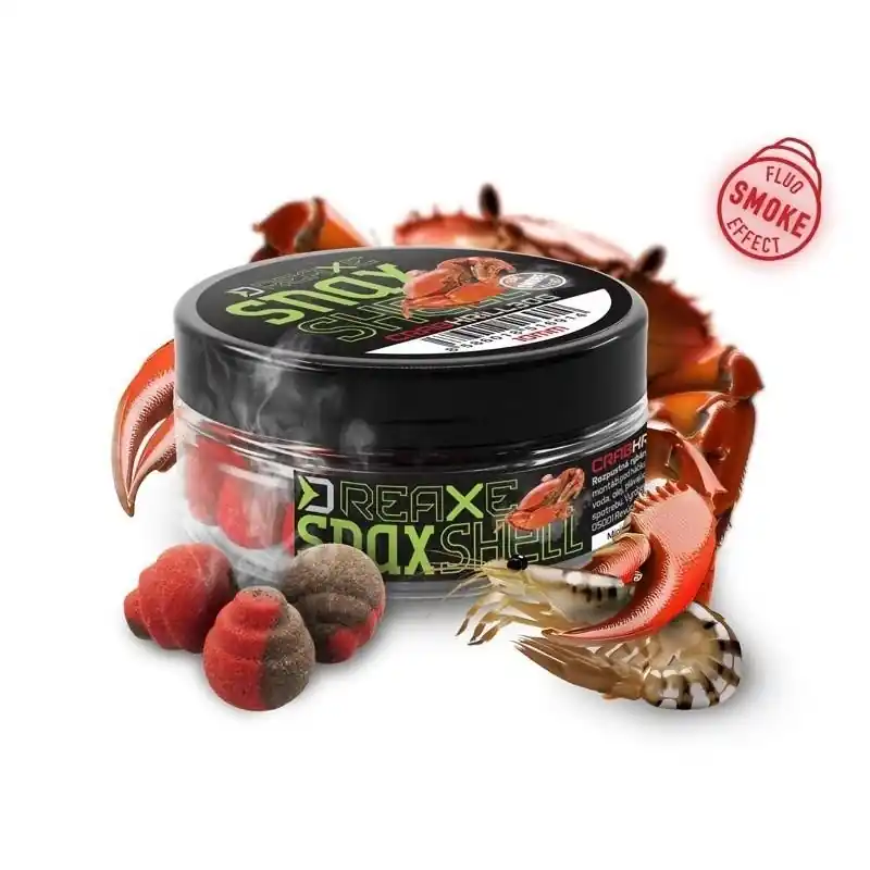 Promocja | Przynęty smużące Delphin D-SNAX Shell Wafters 10mm 30g Krab Kryll