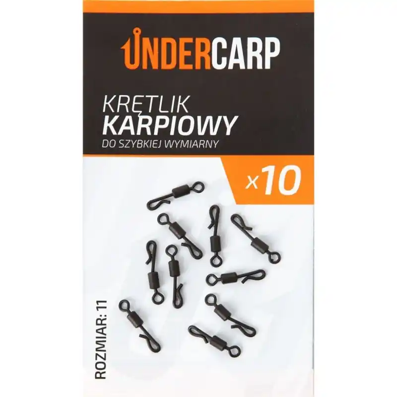 Bezpieczne zakupy - Krętlik Karpiowy UnderCarp do Szybkiej Wymiany Rozmiar 11