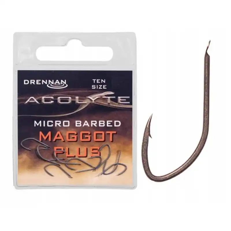 Oferta dnia - Haczyki Drennan Acolyte Maggot Plus Nr12 Micro Barbed