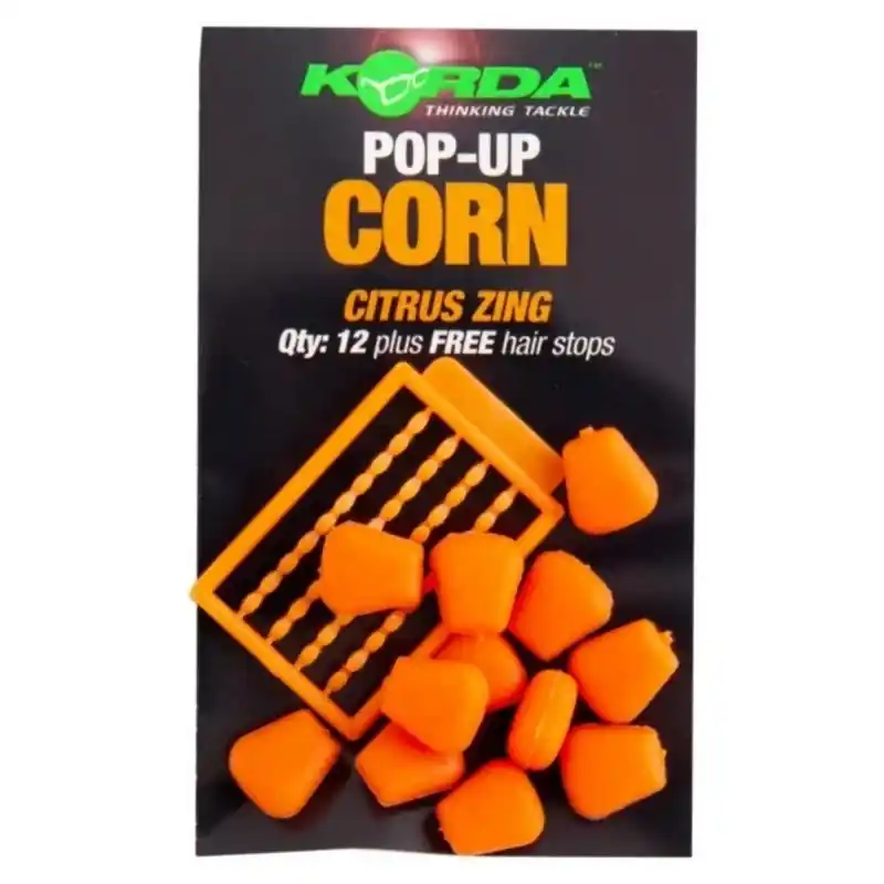 Bezpieczne zakupy | Sztuczna Kukurydza Korda Pop Up Maize Citrus Zing Orange 12szt.