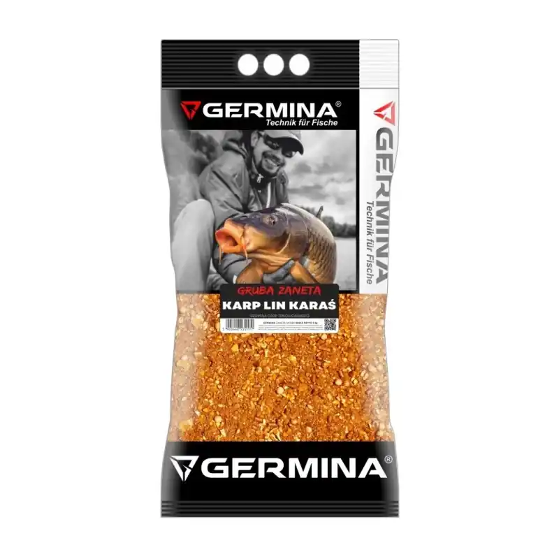 Zanęta germina Gruba 5kg Karp Lin Karaś | Sprawdzony produkt