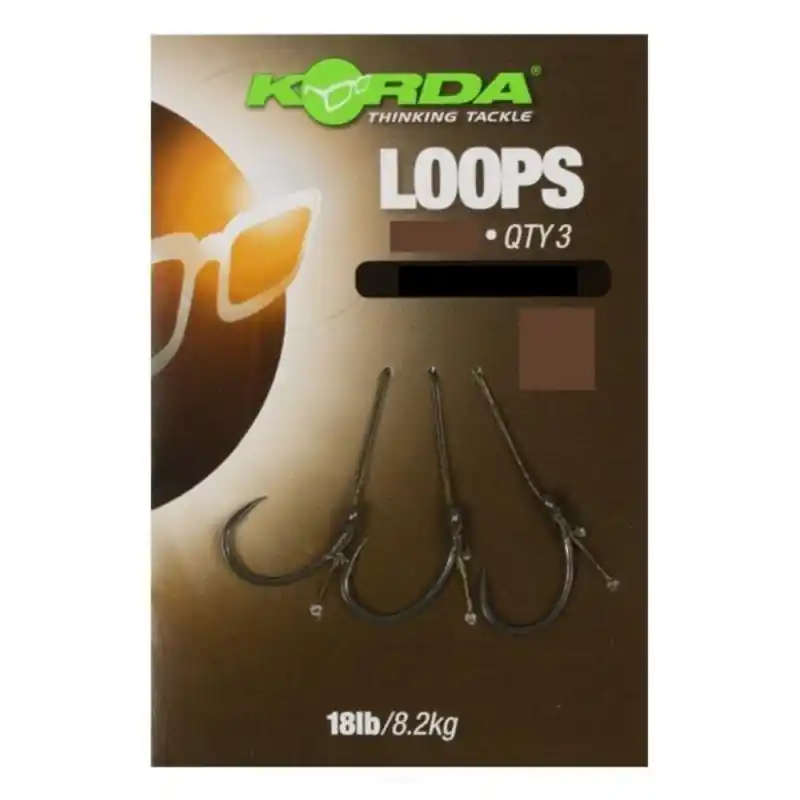 Zamów teraz - Przypony Korda Loops Krank 4 Micro Barbed 18lb 8.2kg