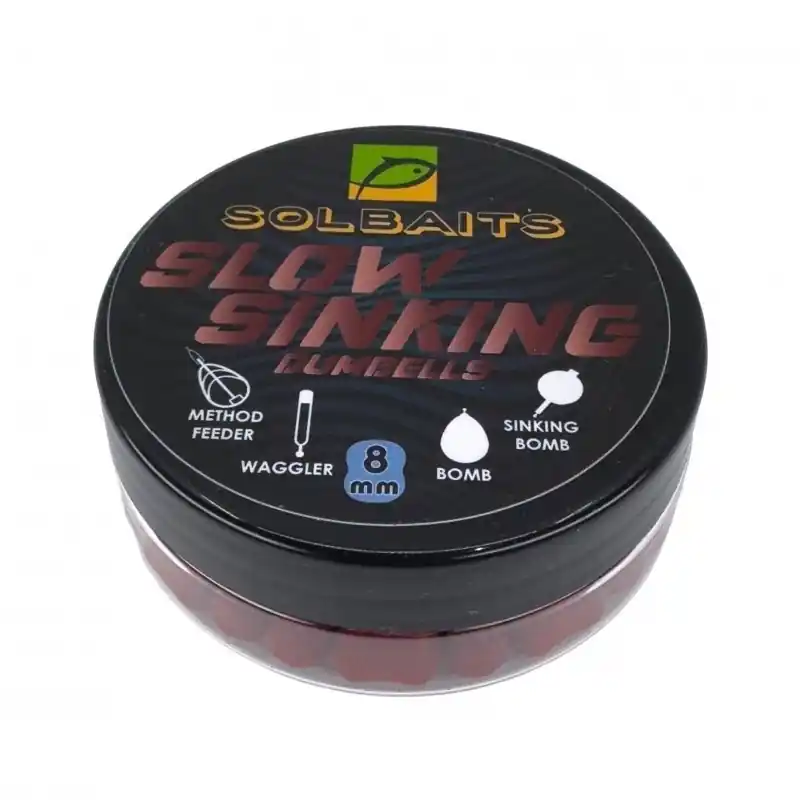 Wafters Solbaits Slow Sinking Red Dumbells 8mm 50ml | Bezpośrednio od producenta
