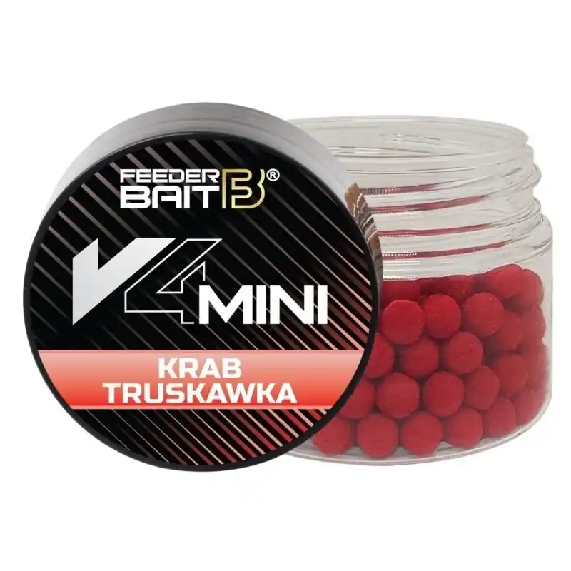 Kup online - Przynęta Wafters Feeder Bait V4 Mini Krab Truskawka