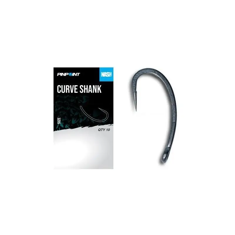 Promocja - Haczyki Nash Curve Shank Nr 4 Barbless T6537