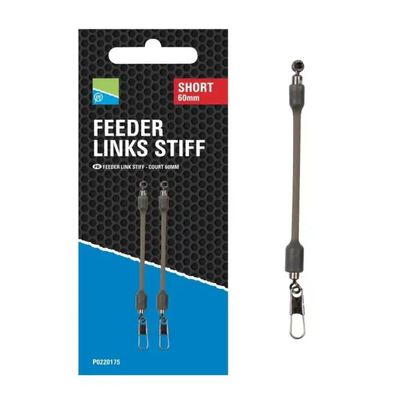Świetna cena | Łączniki Preston Feeder Links Stiff Short 6cm