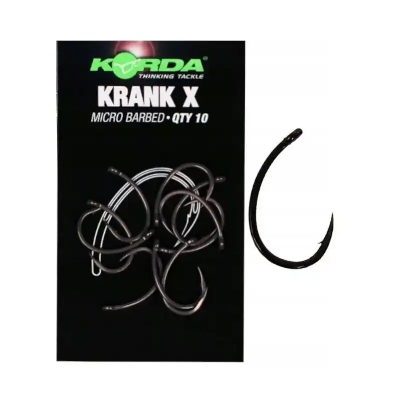 Haczyki karpiowe Korda Krank X roz.8 | Świetna cena