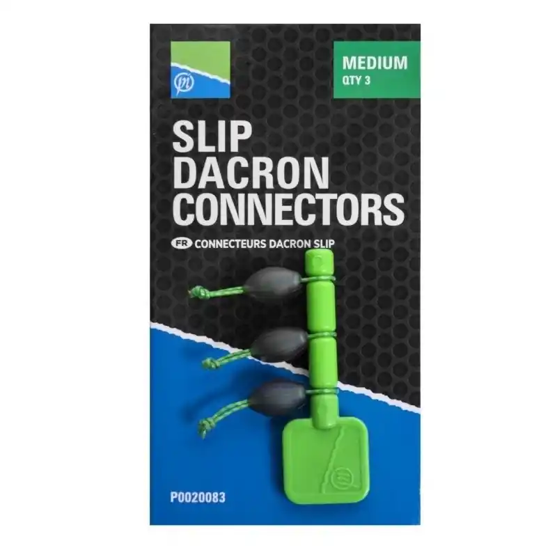 Łącznik Preston Slip Dacron Connector Green Medium | Prosto od producenta
