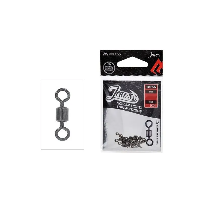 Dobra cena | Krętlik Rolkowy Mikado Super Strong 18 BN 10szt. HX3010-018-SS