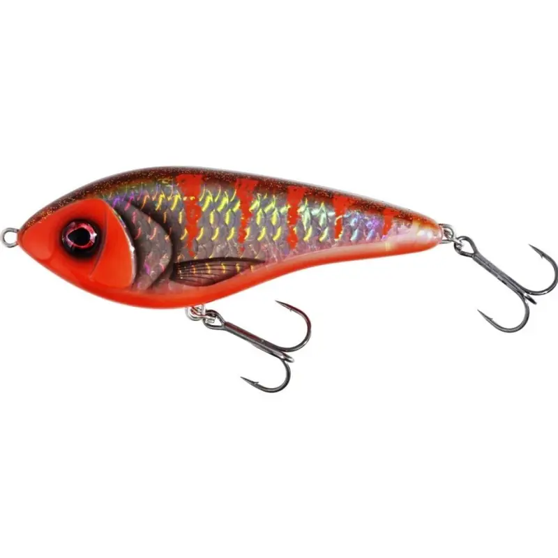 Megacena - Wobler Westin Swim Glidebait 10cm 31g Low Floating 3D Rocky Red