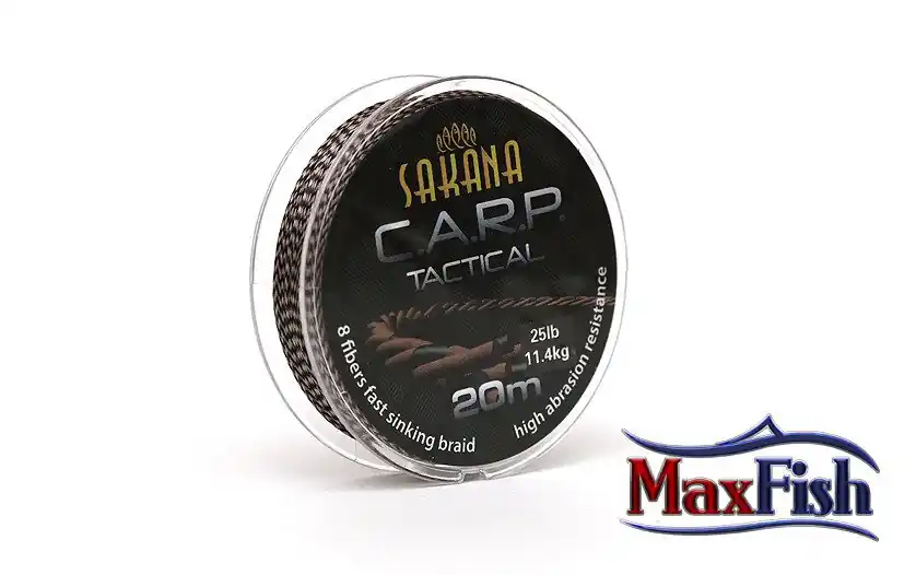 Produkt wysokiej jakości | PLECIONKA PRZYPONOWA SAKANA CARP TACTICAL 25lb