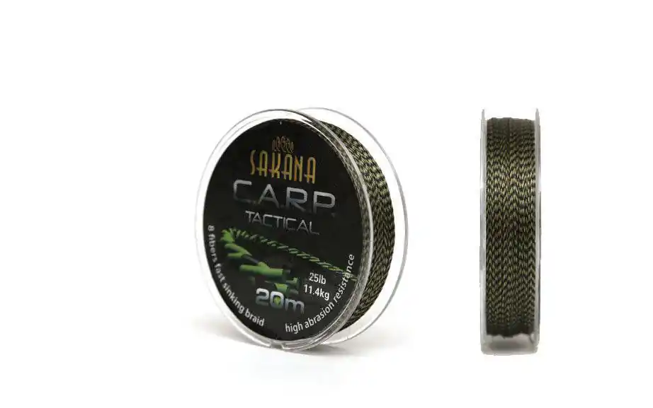 Nowość w ofercie | PLECIONKA PRZYPONOWA SAKANA CARP TACTICAL 35lb