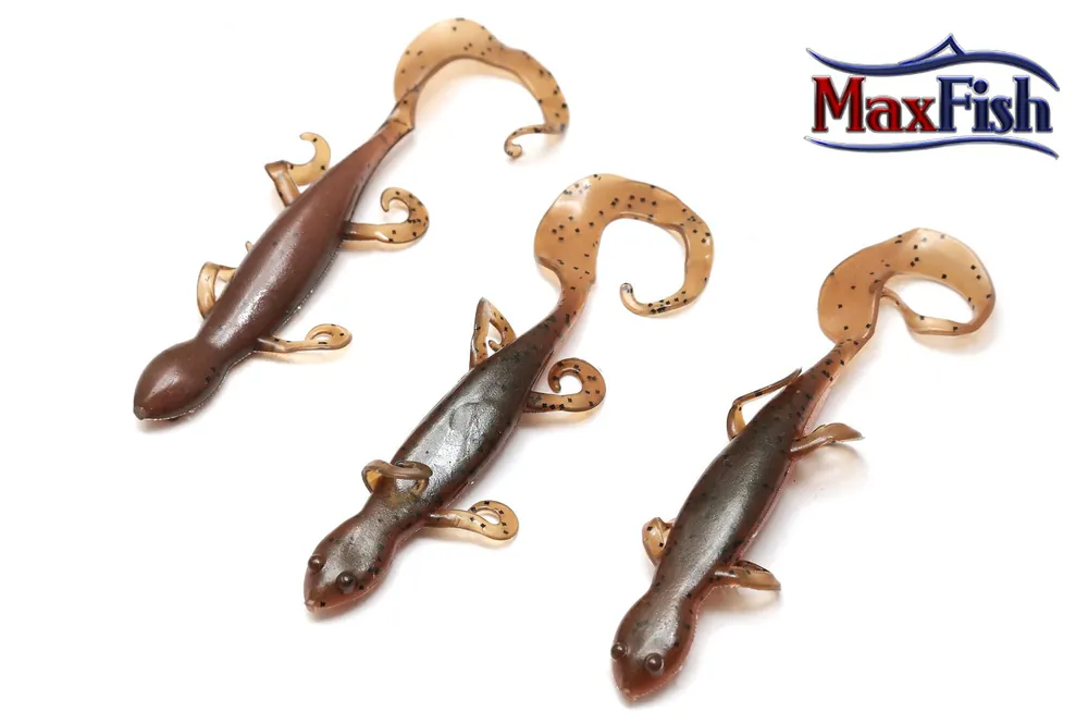 LCMD57 - LUNKER CITY GUMA MUD DOG GREEN BROWN BUG - Zapasy na wyczerpaniu