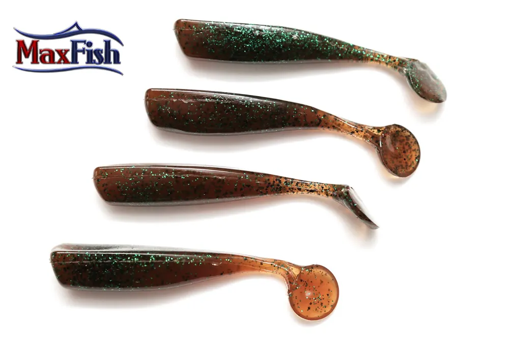 Popularny produkt - LCGR40 - LUNKER CITY GUMA GRUB 4" PKNSD GRN FLK -10szt