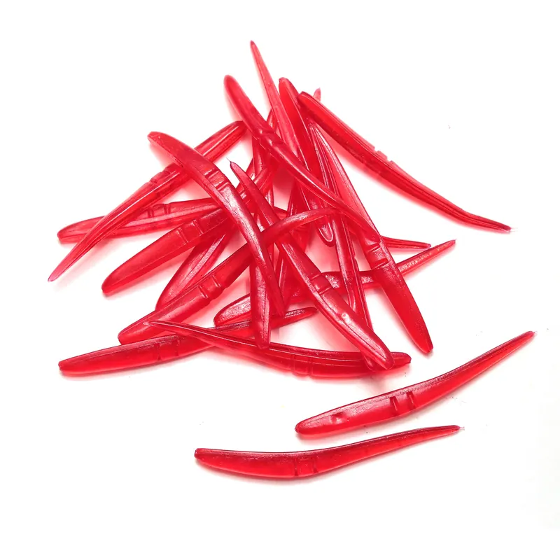 GUMA LUNKER CITY SLUG-GO 3" CLEAR RED -20szt - Kup teraz