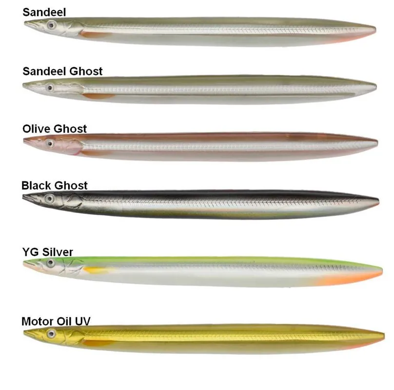 LINE THRU SANDEEL SAVAGE GEAR - BLACK GHOST | Hit