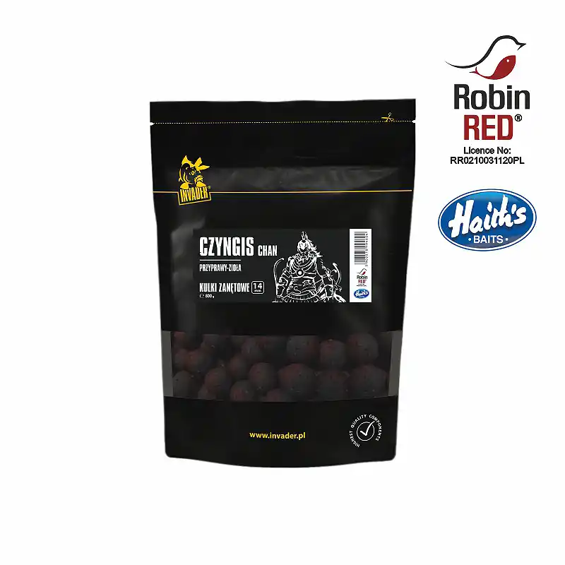 Nowość w ofercie | KULKI ZANĘTOWE INVADER CZYNGIS-CHAN 14mm/800g