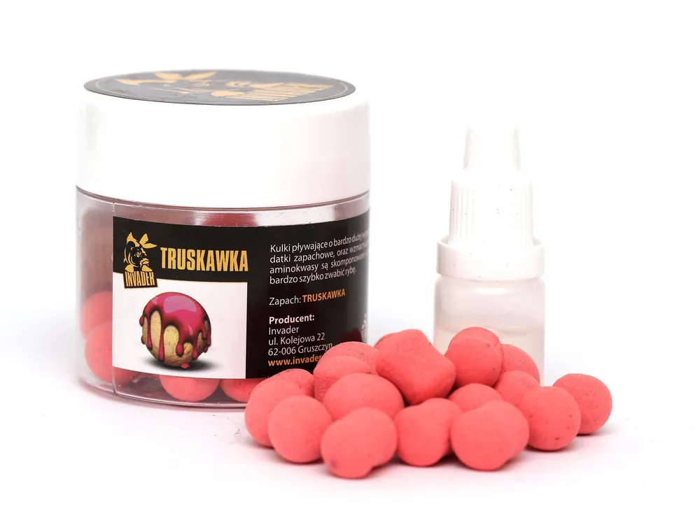 KULKI POP UP INVADER TRUSKAWKA 150ml - Zostało kilka sztuk