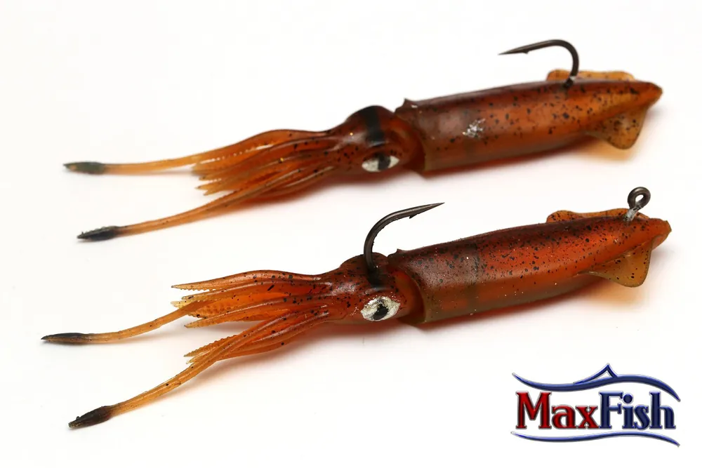 Na stanie | 624 - SAVAGE GEAR PRZYNĘTA 3D SWIM SQUID - BROWN UV