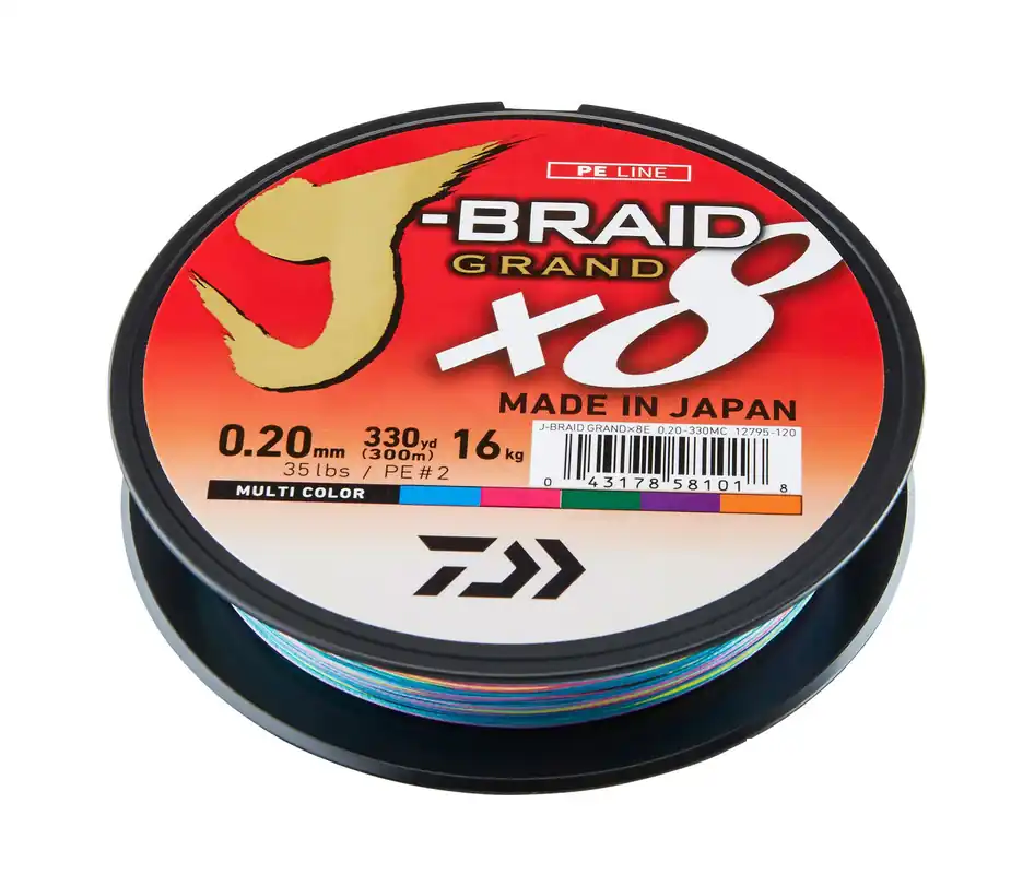 Hit cenowy | PLECIONKA DAIWA J-BRAID GRAND X8 MULTICOLOR 150m