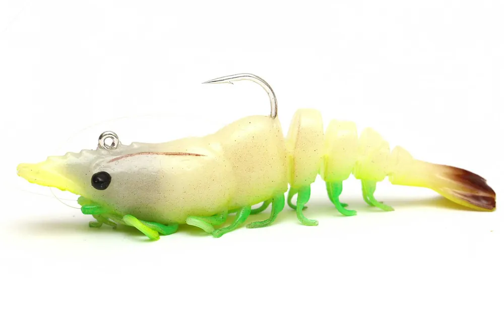 WESTIN SALTY THE SHRIMP RNR - GLOWING SHRIMP 7,5cm/1szt - Superoferta