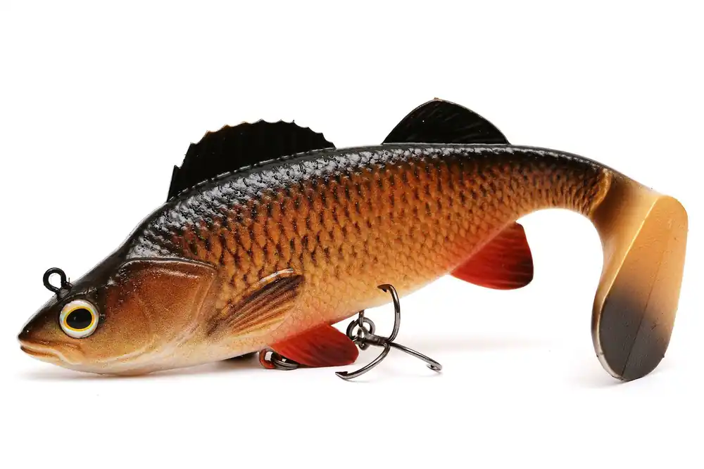 Oszczędź - 6020 - DAM GUMA EFFZETT NATURAL PERCH PADDLE TAIL - CHUB