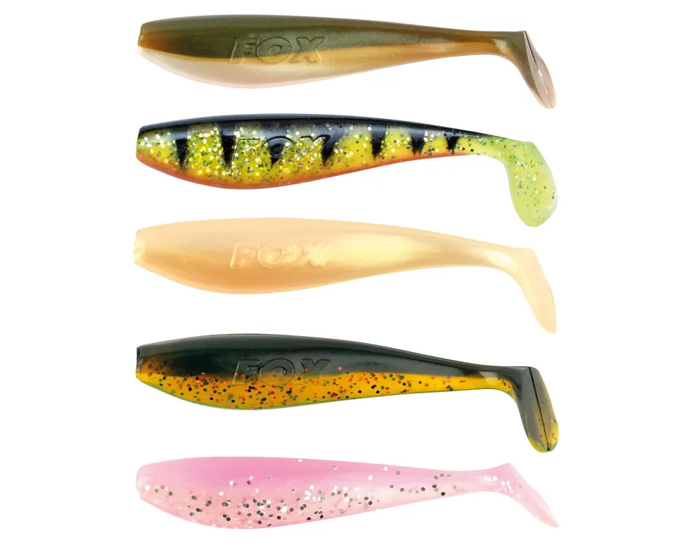 ZESTAW GUM FOX RAGE ZANDER PRO UV COLORS 10cm/5szt - Promocja kończy się wkrótce